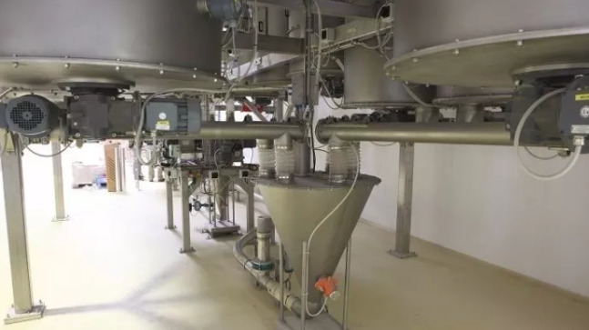 氣力輸送現(xiàn)場實(shí)拍圖