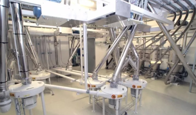 氣力輸送系統(tǒng)輸送現(xiàn)場