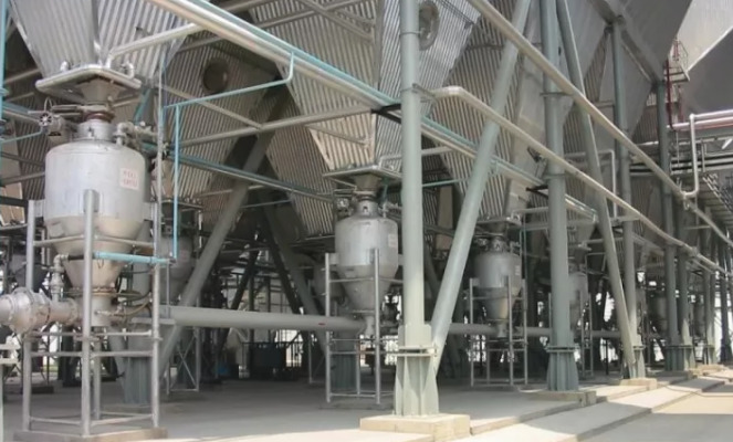 氣力輸灰現(xiàn)場