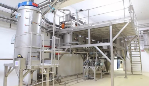 氣力輸送系統(tǒng)輸送現(xiàn)場(chǎng)實(shí)拍圖5