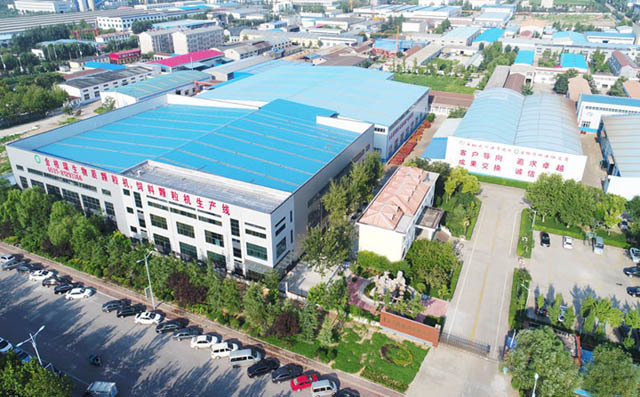 章丘豐源機(jī)械有限公司氣力輸送系統(tǒng)廠區(qū)