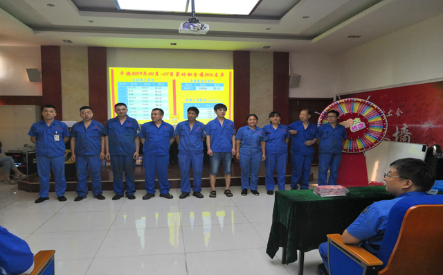 章丘豐源機(jī)械有限公司第10次積分制管理快樂會議圓滿結(jié)束！